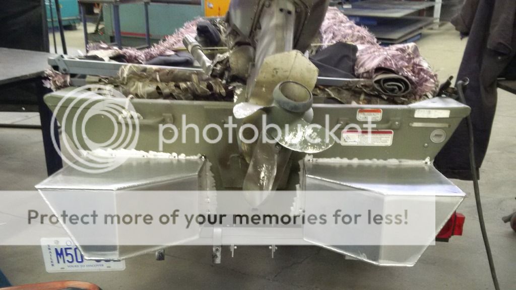 Rear floatation pods for Jon boat Waterfowl Boats, Motors, & Boat Blinds